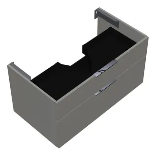 sanibel-Waschtisch-Unterschrank 2.0 FLEX WVIE100 zu Konsole 1000x520x540mm Weiß Glänzend