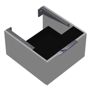 sanibel-Unterschrank 2.0 FLEX WVXX050 zu Konsole 500x300x540mm Weiß Matt