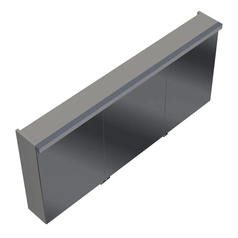 sanibel-Spiegelschrank 2.0 FLEX SPFP140L LED 1400x640mmx180mm Weiß Glänzend