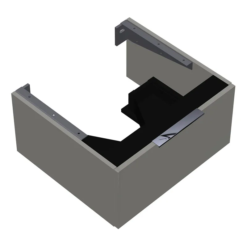 sanibel-Waschtisch-Unterschrank 2.0 FLEX WVXW060 zu Konsole 600x300x540mm Weiß Glänzend