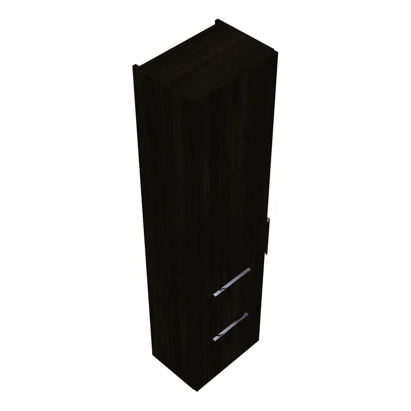 sanibel-Hochschrank 2.0 FLEX HSBC045L links 450x1760mm Marone Trüffel