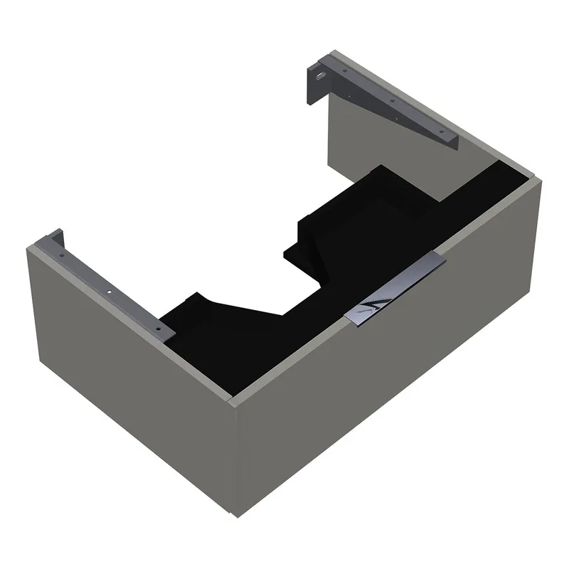 sanibel-Waschtisch-Unterschrank 2.0 FLEX WVXW080 zu Konsole 800x300x540mm Weiß Glänzend