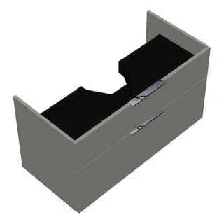 sanibel-Waschtisch-Unterbau 2.0 FLEX WVYO096 960mm breit Schubl/Auszug Weiß Glänzend