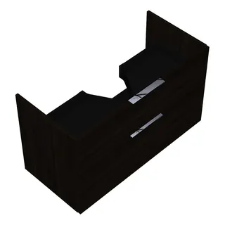 sanibel-Waschtisch-Unterbau 2.0 FLEX WVYB096 960mm breit Schubl/Auszug Marone Trüffel