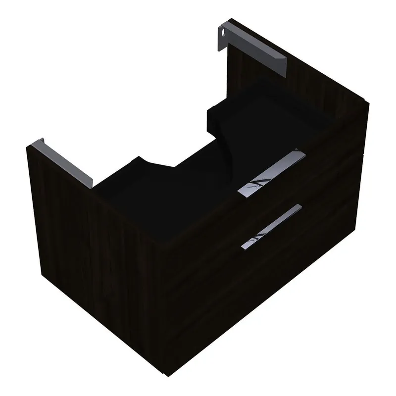 sanibel-Waschtisch-Unterschrank 2.0 FLEX WVIE080 zu Konsole 800x520x540mm Marone Trüffel