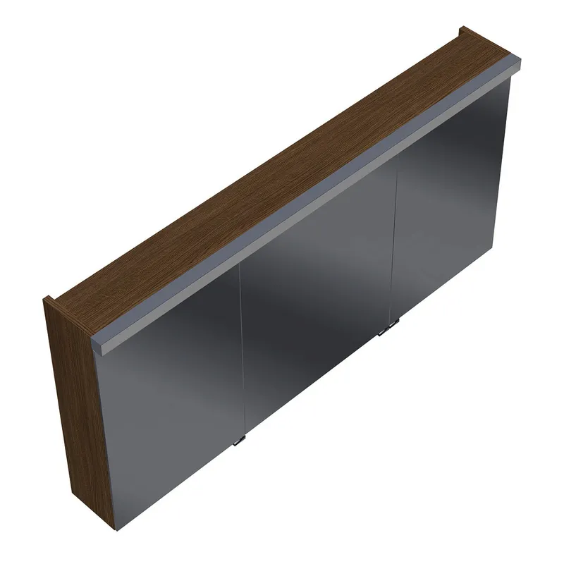 sanibel-Spiegelschrank 2.0 FLEX SPGJ130R LED-Waschtisch 1300x640mmx180mm Eiche Cashmere