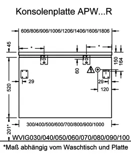 sanibel-Unterschrank 2.0 FLEX WVIG050 zu Konsole 500x520x540mm Weiß Matt – Bild 2