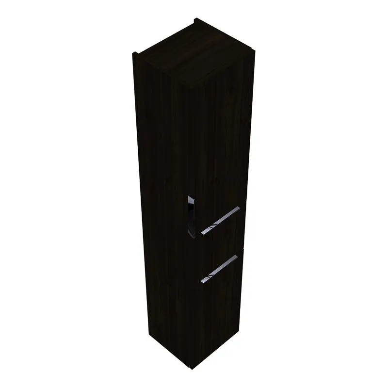 sanibel-Hochschrank 2.0 FLEX HSKV035R rechts 350x1760mm Marone Trüffel