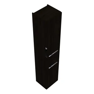sanibel-Hochschrank 2.0 FLEX HSKV035R rechts 350x1760mm Marone Trüffel