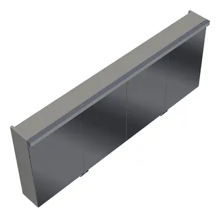 sanibel-Spiegelschrank 2.0 FLEX SPFP160 LED 1600x640mmx180mm Weiß Glänzend