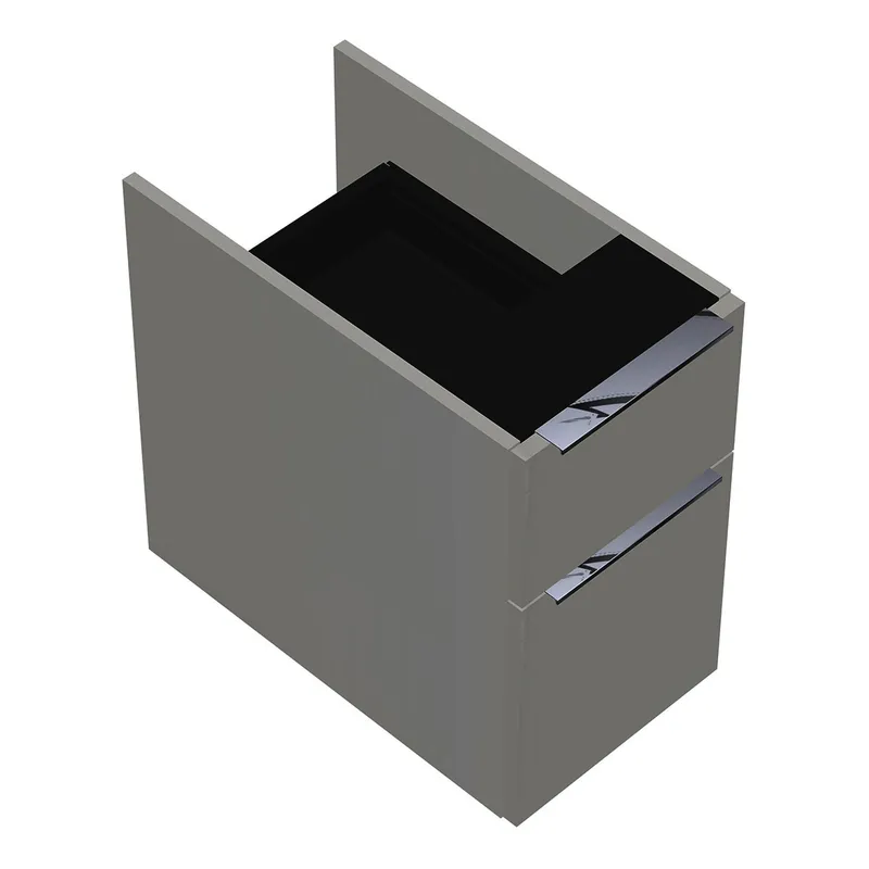 sanibel-Unterschrank 2.0 FLEX WVIG030 zu Konsole 300x520x540mm Weiß Glänzend