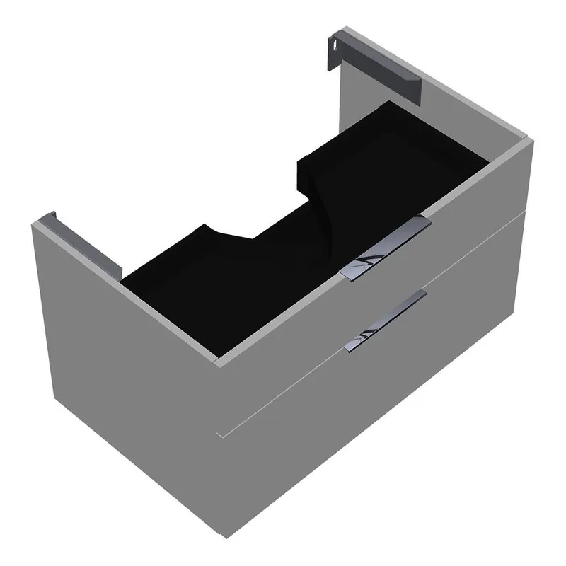 sanibel-Waschtisch-Unterschrank 2.0 FLEX WVIE090 zu Konsole 900x520x540mm Weiß Matt