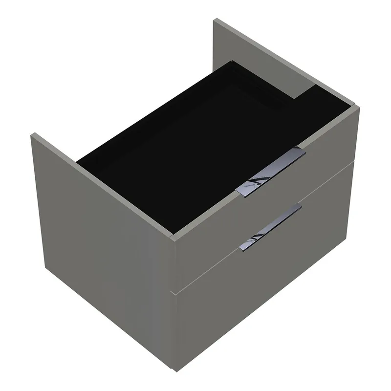 sanibel-Unterschrank 2.0 FLEX WVIG070 zu Konsole 700x520x540mm Weiß Glänzend