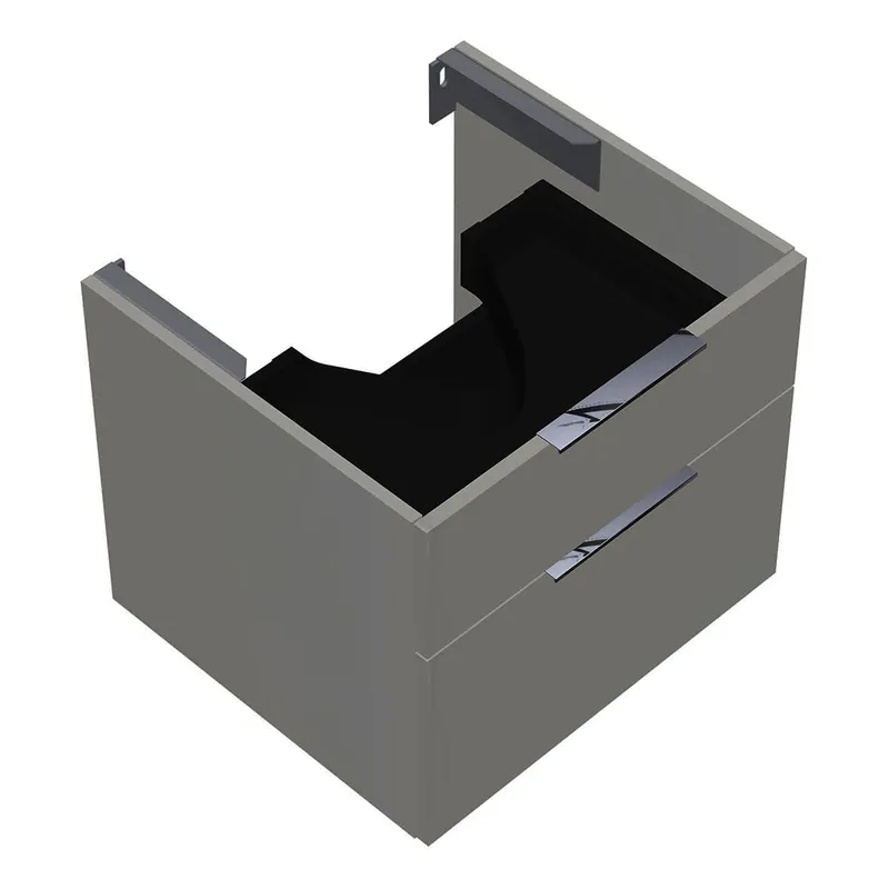 sanibel-Waschtisch-Unterschrank 2.0 FLEX WVIE060 zu Konsole 600x520x540mm Weiß Glänzend