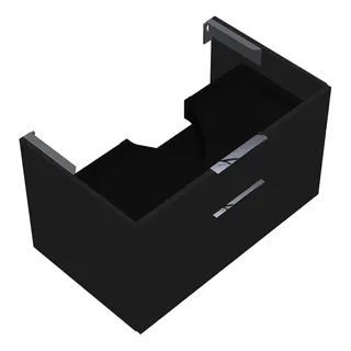 sanibel-Waschtisch-Unterschrank 2.0 FLEX WVIE090 zu Konsole 900x520x540mm Grau Glänzend