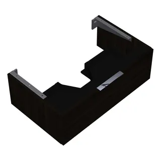 sanibel-Waschtisch-Unterschrank 2.0 FLEX WVXW090 zu Konsole 900x300x540mm Marone Trüffel
