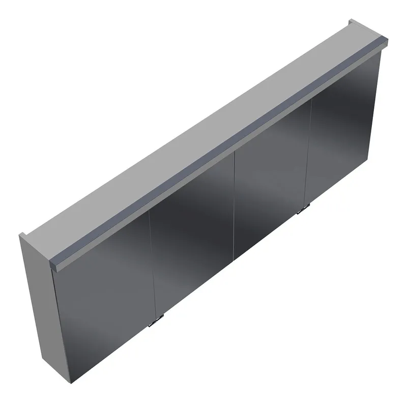 sanibel-Spiegelschrank 2.0 FLEX SPGJ160 LED-Waschtisch 1600x640mmx180mm Weiß Matt