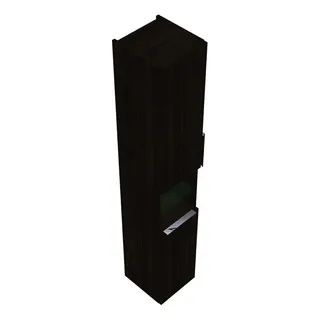 sanibel-Hochschrank 2.0 FLEX HS3042L links 300x1760mm Marone Trüffel