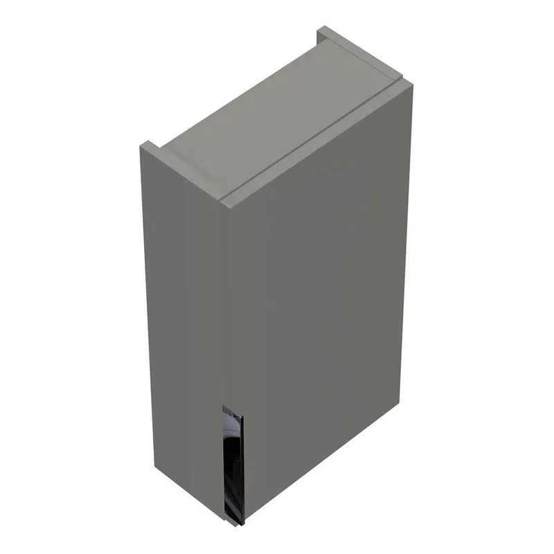 sanibel-Hängeschrank 2.0 FLEX HF3547R rechts 350x640x170mm Weiß Glänzend