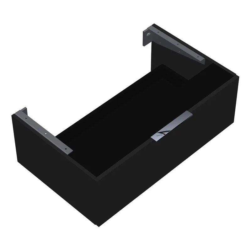 sanibel-Unterschrank 2.0 FLEX WVXX090 zu Konsole 900x300x540mm Grau Glänzend
