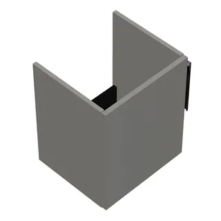 sanibel-Waschtisch-Unterbau 2.0 FLEX WVPW040L 410mm breit Tür links Weiß Glänzend