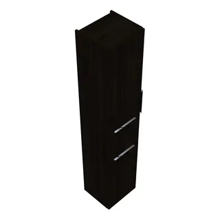 sanibel-Hochschrank 2.0 FLEX HSKV035L links 350x1760mm Marone Trüffel