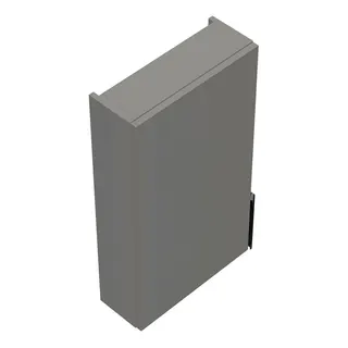sanibel-Hängeschrank 2.0 FLEX HF4540L links 450x800x170mm Weiß Glänzend