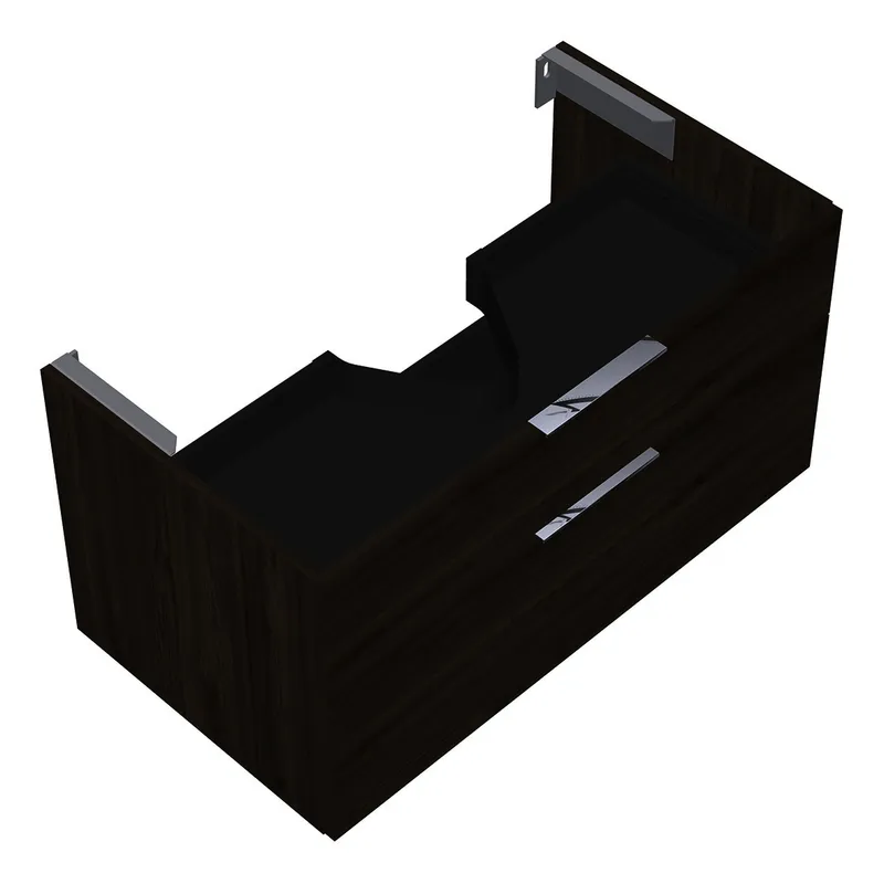 sanibel-Waschtisch-Unterschrank 2.0 FLEX WVIE100 zu Konsole 1000x520x540mm Marone Trüffel