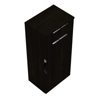 sanibel-Mittelschrank 2.0 FLEX UHIG045R rechts 450x980mm Marone Trüffel