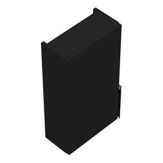 sanibel-Hängeschrank 2.0 FLEX HF3547L links 350x640x170mm Grau Glänzend