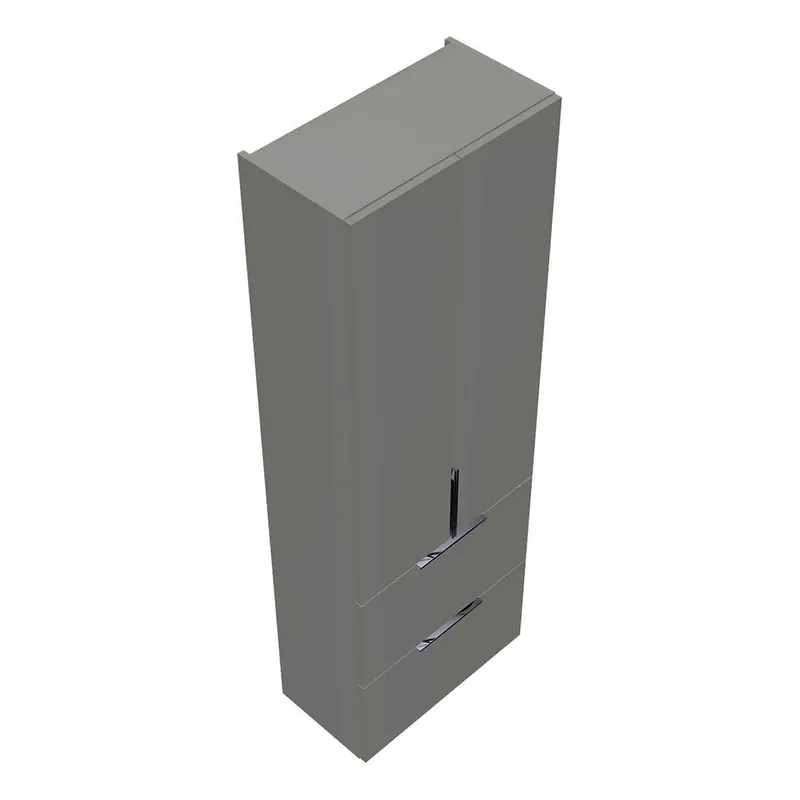 sanibel-Hochschrank 2.0 FLEX HSBC060 600x1760mm Weiß Glänzend