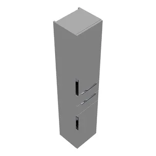 sanibel-Hochschrank 2.0 FLEX HS3537R rechts 350x1760mm Weiß Matt