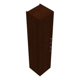 sanibel-Hochschrank 1.1 HSGM035L links 350x1600mm Tectona Zimt