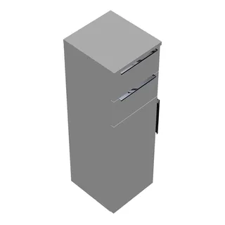 sanibel-Mittelschrank 2.0 FLEX UHIG030L links 300x980mm Weiß Matt