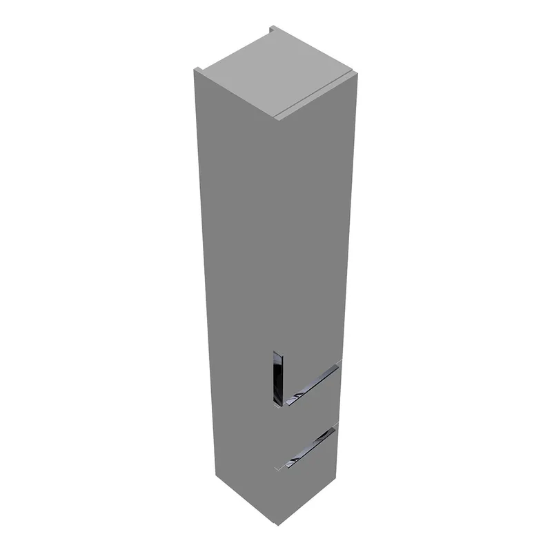 sanibel-Hochschrank 2.0 FLEX HSBC030R rechts 300x1760mm Weiß Matt