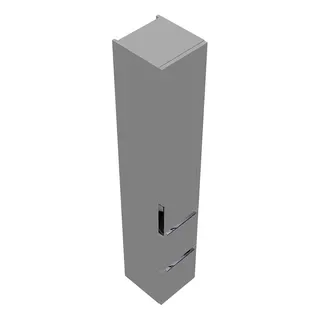 sanibel-Hochschrank 2.0 FLEX HSBC030R rechts 300x1760mm Weiß Matt