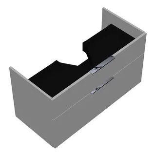 sanibel-Waschtisch-Unterbau 2.0 FLEX WVYO096 960mm breit Schubl/Auszug Weiß Matt