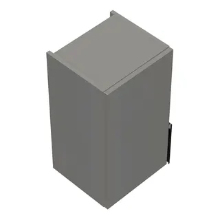 sanibel-Hängeschrank 2.0 FLEX H3547L links 350x640x320mm Weiß Glänzend