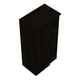 sanibel-Mittelschrank 2.0 FLEX UHGZ050L links 500x980mm Marone Trüffel