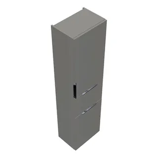 sanibel-Hochschrank 2.0 FLEX HSKV045R rechts 450x1760mm Weiß Glänzend