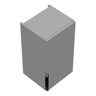 sanibel-Hängeschrank 2.0 FLEX H3547R rechts 350x640x320mm Weiß Matt