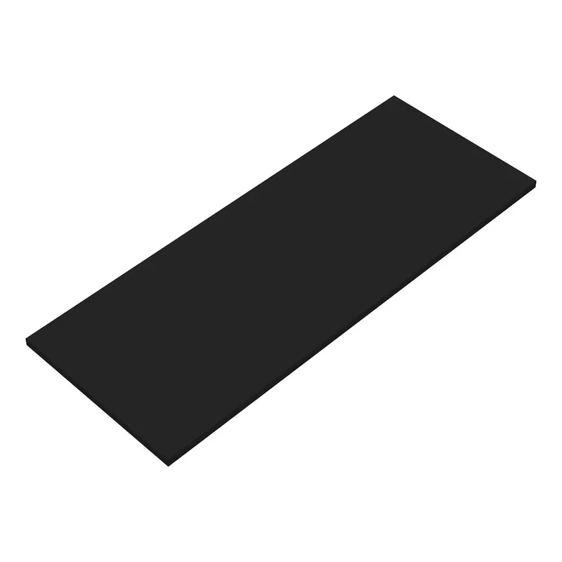 sanibel-Konsole 2.0 FLEX APW140A Melamin 1406x550x25mm Grau Glänzend