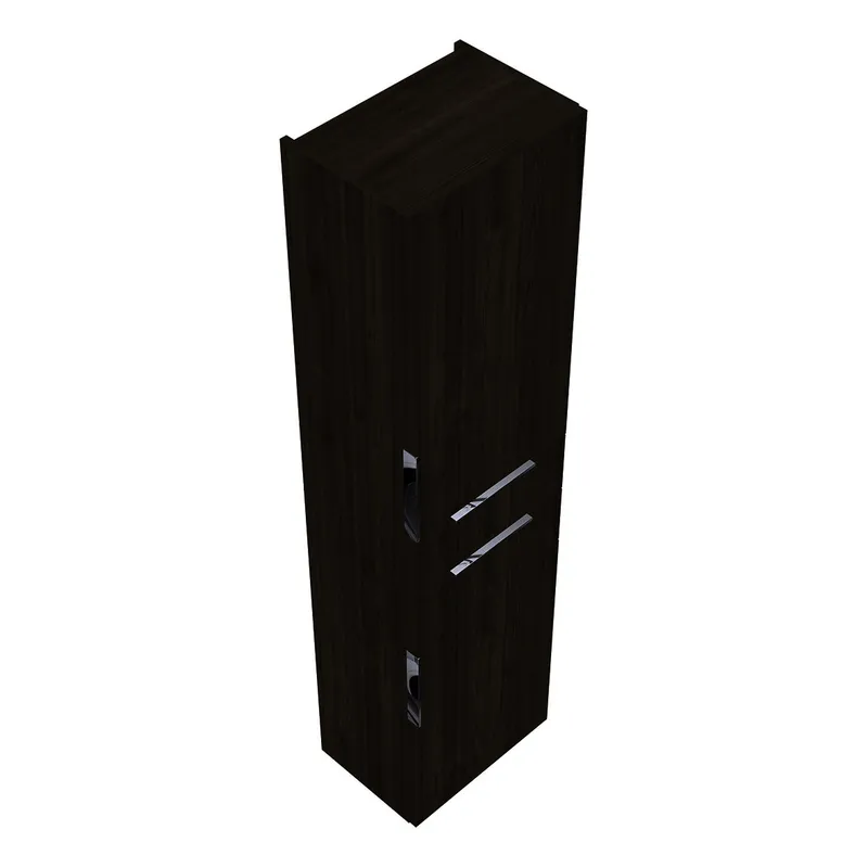 sanibel-Hochschrank 2.0 FLEX HS4537R rechts 450x1760mm Marone Trüffel
