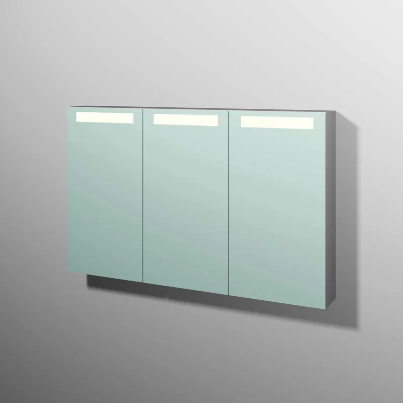 sanibel 5001 Spiegelschrank A17 SD51643 1200x746x149mm Weiß-Soft