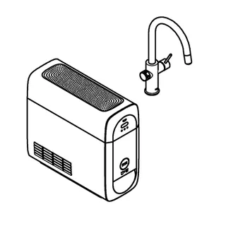 GROHE Starterkit GROHE Blue Home 31541 auszb. Mouss. BT/WIFI C-Ausl. supersteel – Bild 4