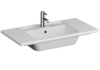 Möbelwaschtisch 90cm mit Hl. mit Ül. aktiv4YOU 2.0, weiß