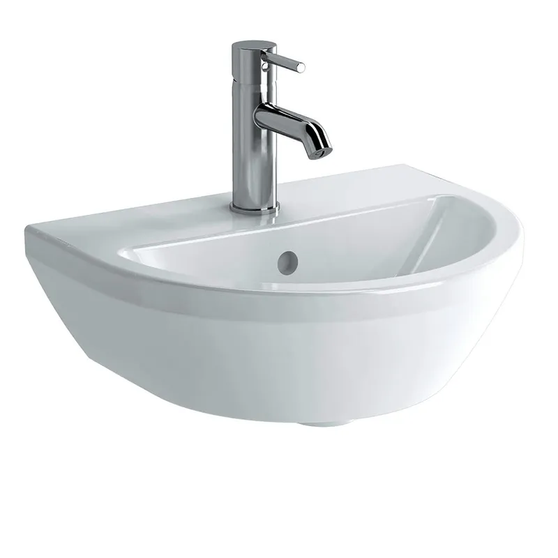 Handwaschbecken 45cm, rund aktiv4YOU 2.0, weiß