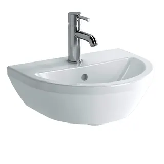 Handwaschbecken 45cm, rund aktiv4YOU 2.0, weiß