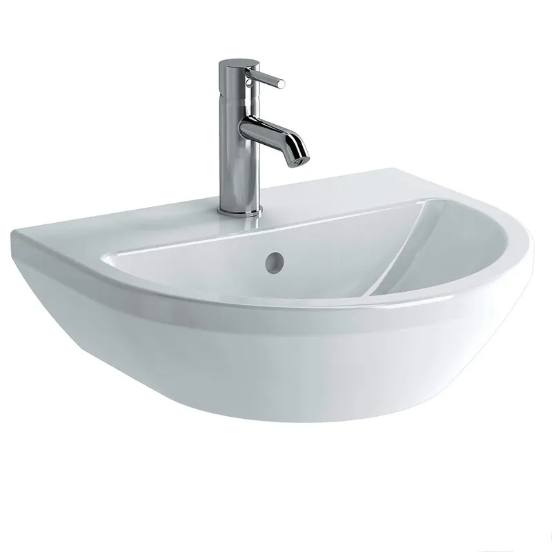 Waschtisch 50cm, rund aktiv4YOU 2.0, weiß