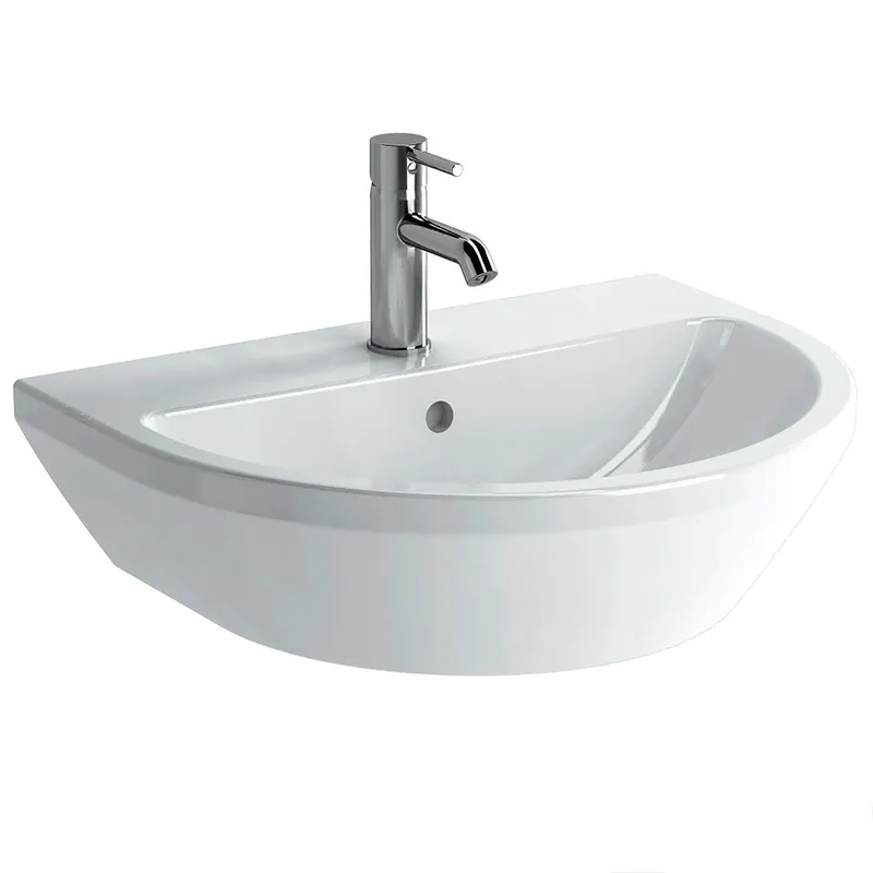 Waschtisch 60cm, rund aktiv4YOU 2.0, weiß